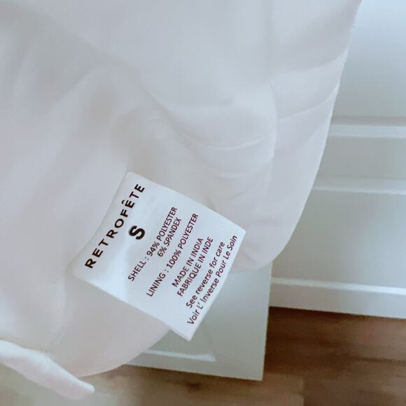 Retrofête Carmen Crystal Embellished Strapless Mini Dress S - Picture 5 of 8